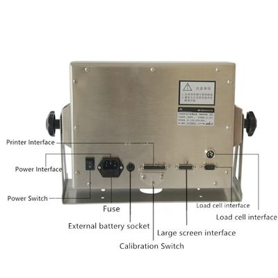 Truck Weighing Digital Scale Indicator Purple Horn AC / DC Power Supply D2008H