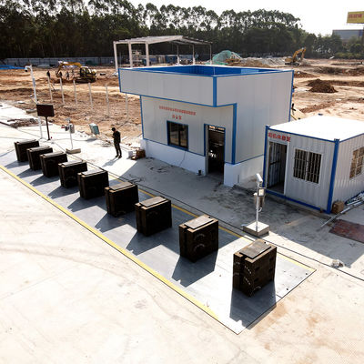 Ｕ 빔 구조 50 톤 3x15m 국제법 정계량 기관 디지털 계량대