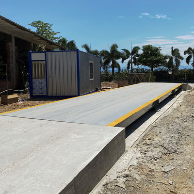 국제법 정계량 기관 3세 철강 플랫폼 100 톤 화물차 계량대